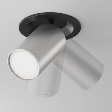 Maytoni C048CL-U-1BS - Podhledové bodové svítidlo FOCUS 1xGU10/10W/230V matný chrom
