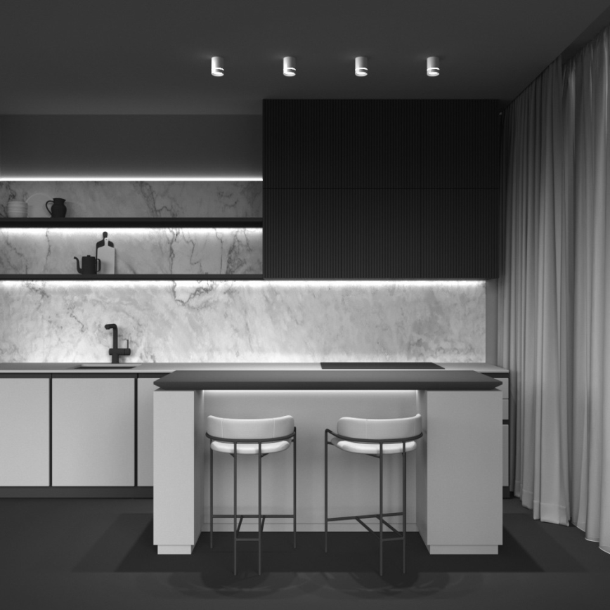 Maytoni C085CL-9W3K-W - LED Bodové svítidlo ORLO LED/9W/230V CRI 90 3000K bílá
