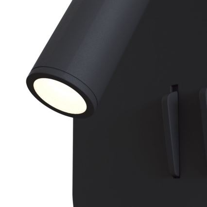 Maytoni C175-WL-01-6W-B - LED Nástěnné bodové svítidlo IOS LED/9W/230V černá