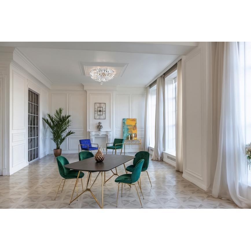 Maytoni DIA100-CL-03-N - Stropní svítidlo BASFOR 3xE14/60W/230V matný chrom