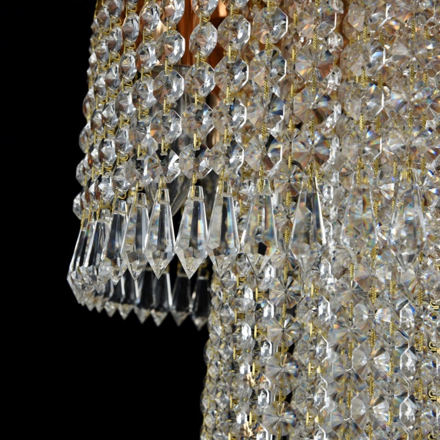 Maytoni DIA522-CL-12-G - Stropní svítidlo CASCADE 12xE14/60W/230V