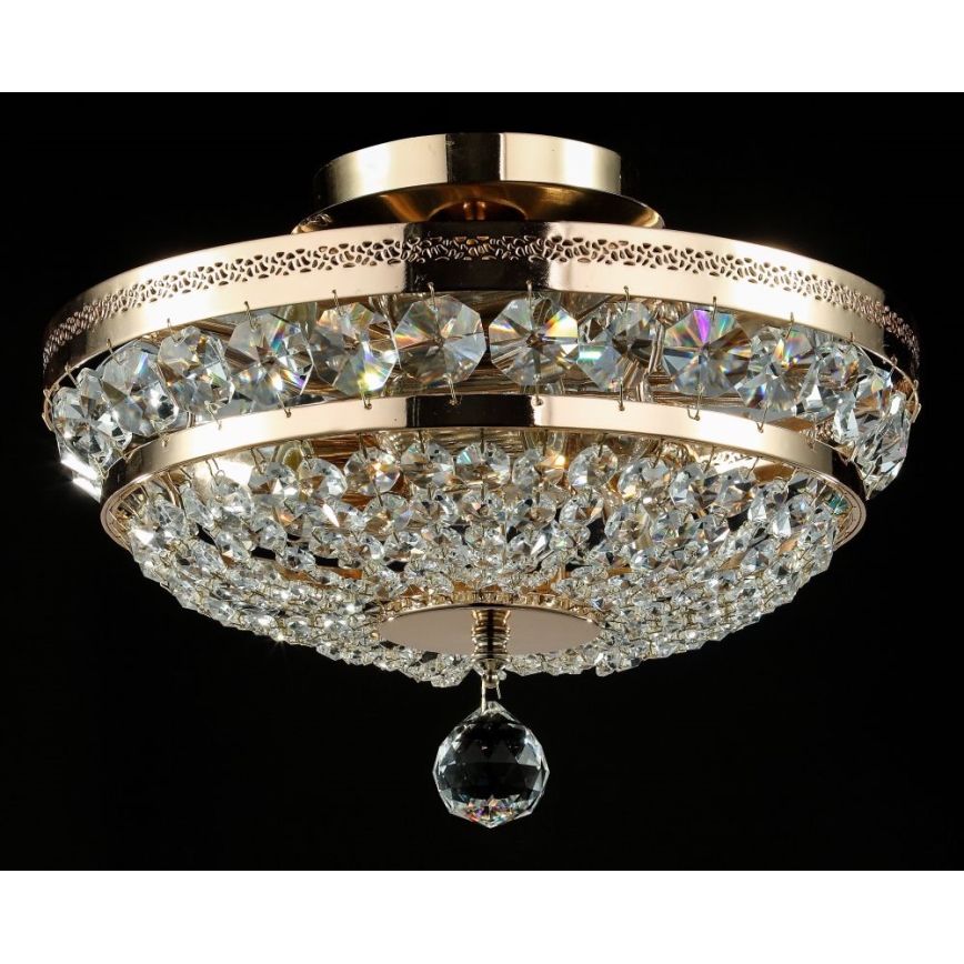 Maytoni DIA700-CL-03-G - Stropní svítidlo OTTILIA 3xE14/60W/230V
