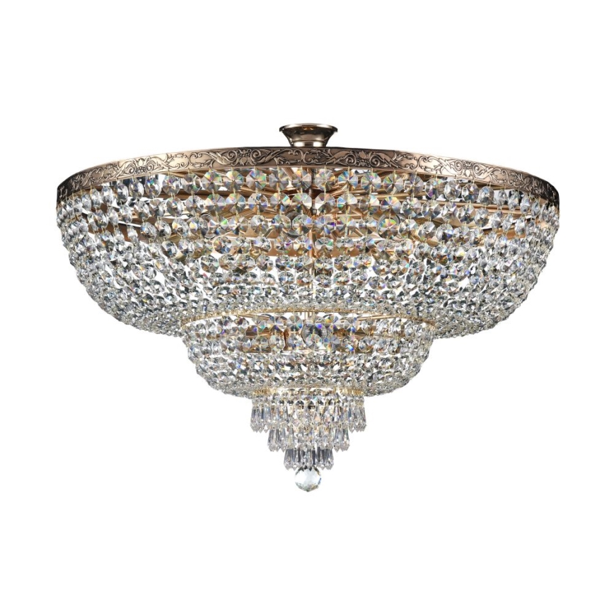Maytoni DIA891-CL-14-G - Přisazený lustr PALACE 14xE27/60W/230V