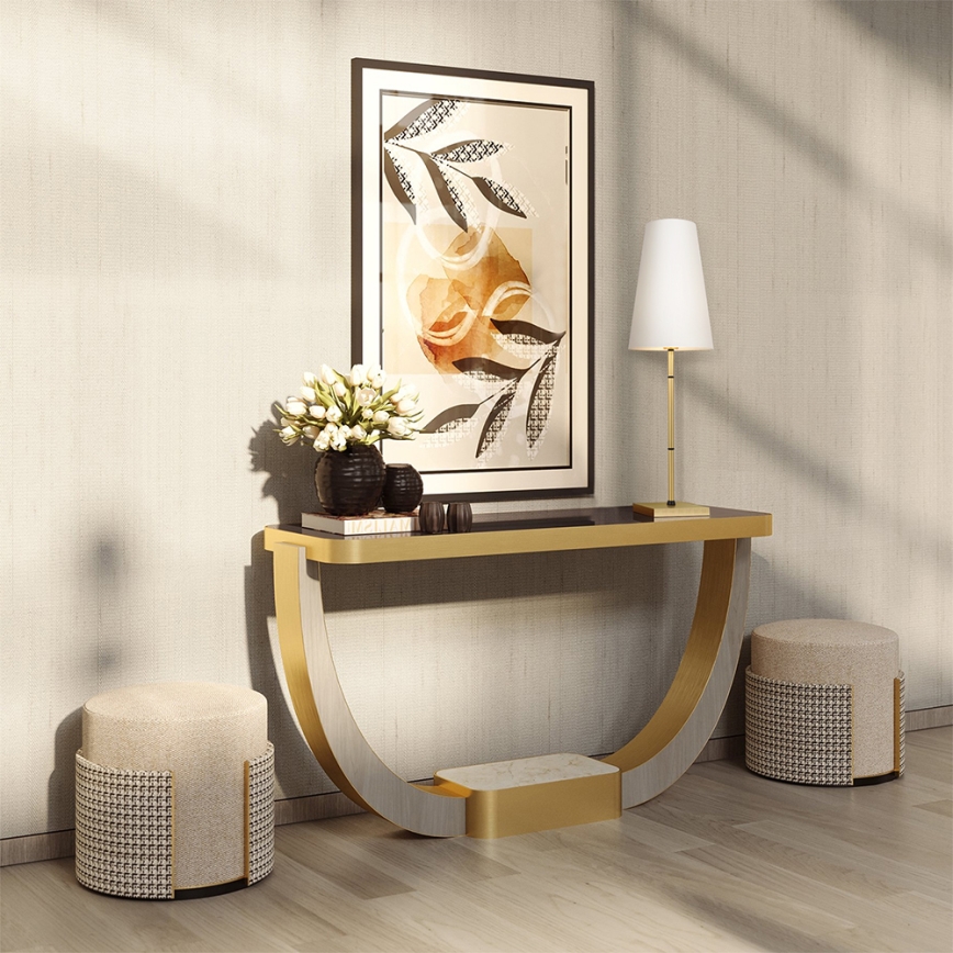 Maytoni H001TL-01BS - Stolní lampa ZARAGOZA 1xE14/40W/230V