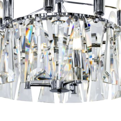 Maytoni MOD043PL-12CH - Lustr na řetězu PUNTES 12xE14/40W/230V lesklý chrom