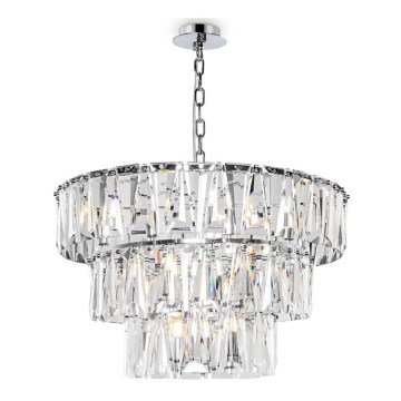 Maytoni MOD043PL-18CH - Lustr na řetězu PUNTES 18xE14/40W/230V lesklý chrom