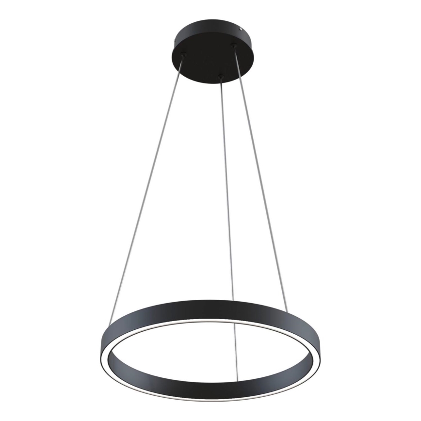 Maytoni MOD058PL-L22B3K - LED Lustr na lanku RIM LED/25W/230V 3000K pr. 40 cm černá