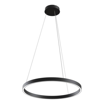 Maytoni MOD058PL-L32B3K - LED Lustr na lanku RIM LED/37W/230V 3000K pr. 60 cm černá