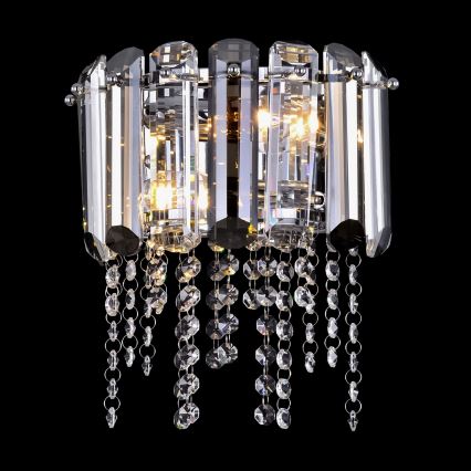 Maytoni MOD097WL-02CH - Nástěnné svítidlo HAIL 2xE14/40W/230V lesklý chrom