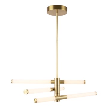 Maytoni MOD106PL-L28G3K - LED Lustr na tyči AXIS LED/28W/230V zlatá