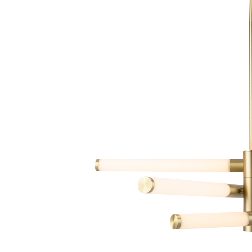 Maytoni MOD106PL-L28G3K - LED Lustr na tyči AXIS LED/28W/230V zlatá