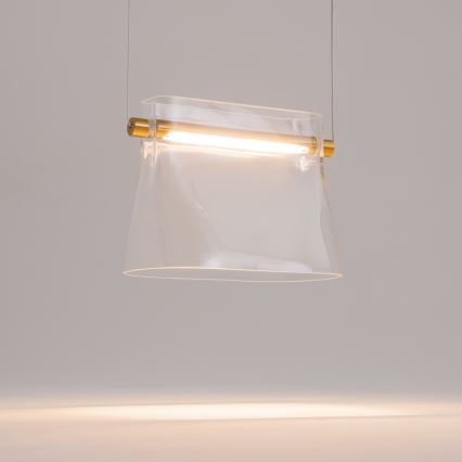 Maytoni MOD170PL-L8BS3K - LED Lustr na lanku CABARET LED/8W/230V zlatá