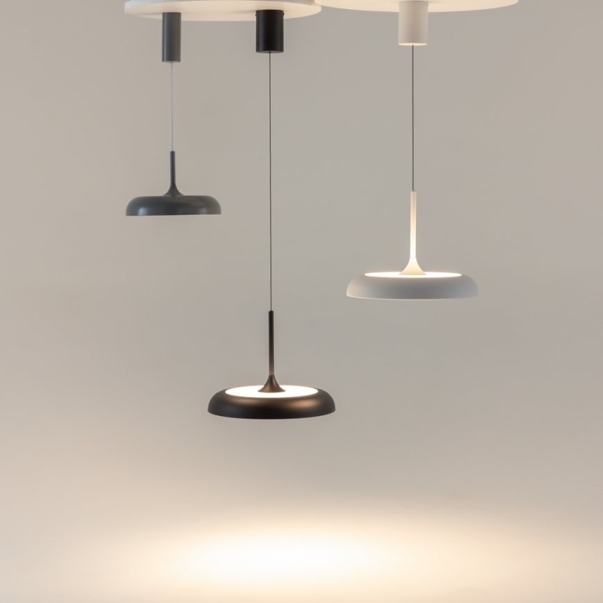 Maytoni MOD189PL-L12GR3K1 - LED Lustr na lanku GERHARD LED/19W/230V pr. 30 cm šedá