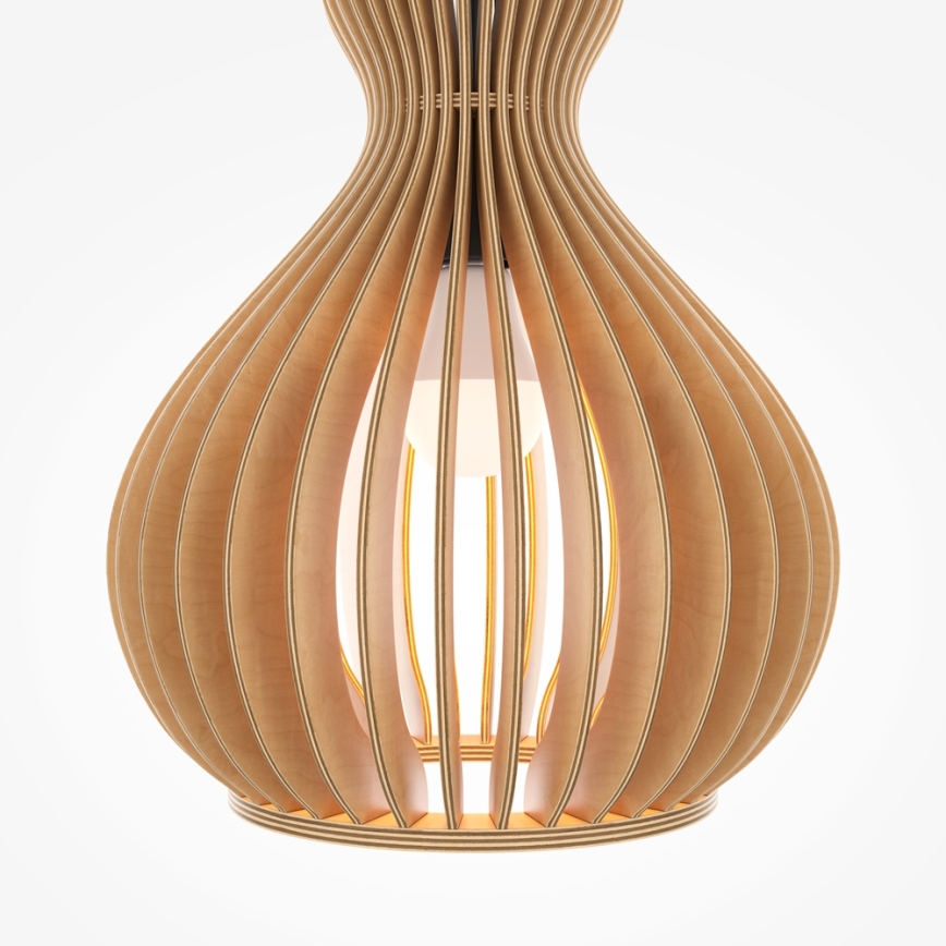 Maytoni MOD192PL-01W1 - Lustr na lanku ROOTS 1xE27/40W/230V pr. 30 cm béžová