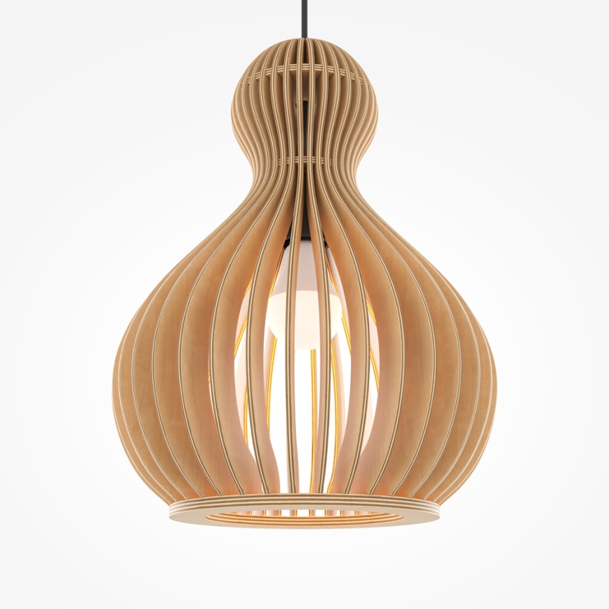 Maytoni MOD192PL-01W1 - Lustr na lanku ROOTS 1xE27/40W/230V pr. 30 cm béžová