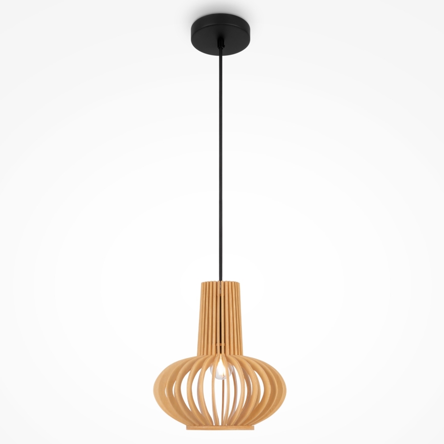 Maytoni MOD193PL-01W - Lustr na lanku ROOTS 1xE27/40W/230V pr. 22,5 cm béžová