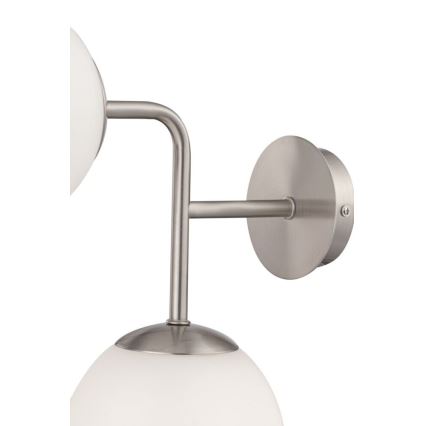 Maytoni MOD221-WL-02-N - Nástěnné svítidlo ERICH 2xE14/40W/230V matný chrom