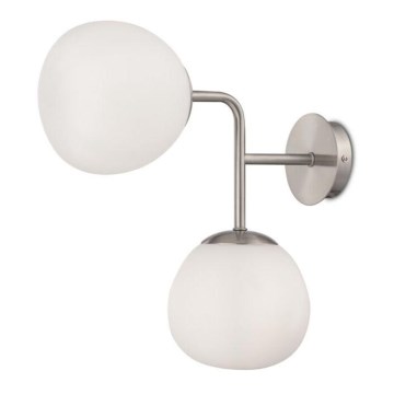 Maytoni MOD221-WL-02-N - Nástěnné svítidlo ERICH 2xE14/40W/230V matný chrom