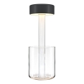 Maytoni MOD229TL-L3B3K1 - LED Stmívatelná nabíjecí přenosná stolní lampa LED/3W/5V 2200-4000K 2000 mAh černá/čirá