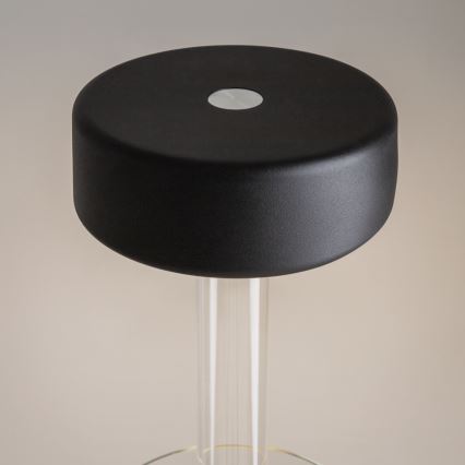 Maytoni MOD229TL-L3B3K1 - LED Stmívatelná nabíjecí přenosná stolní lampa LED/3W/5V 2200-4000K černá/čirá