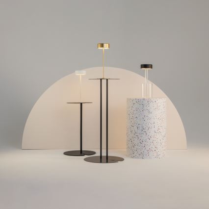 Maytoni MOD229TL-L3B3K1 - LED Stmívatelná nabíjecí přenosná stolní lampa LED/3W/5V 2200-4000K černá/čirá