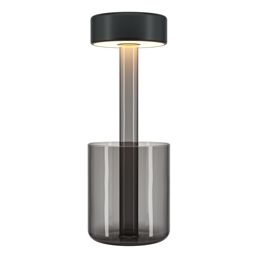 Maytoni MOD229TL-L3B3K3 - LED Stmívatelná nabíjecí přenosná stolní lampa LED/3W/5V 2200-4000K černá/šedá