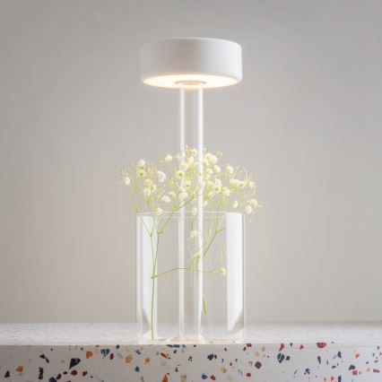 Maytoni MOD229TL-L3W3K1 - LED Stmívatelná nabíjecí přenosná stolní lampa LED/3W/5V 2200-4000K bílá/čirá