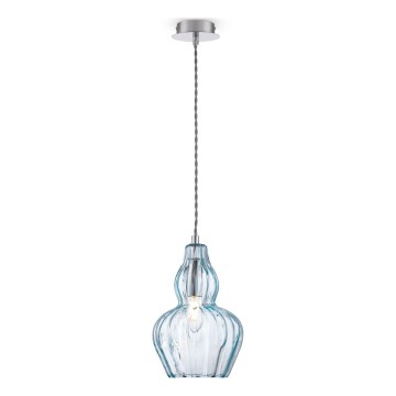 Maytoni MOD238-PL-01-BL - Lustr na lanku EUSTOMA 1xE14/40W/230V modrá