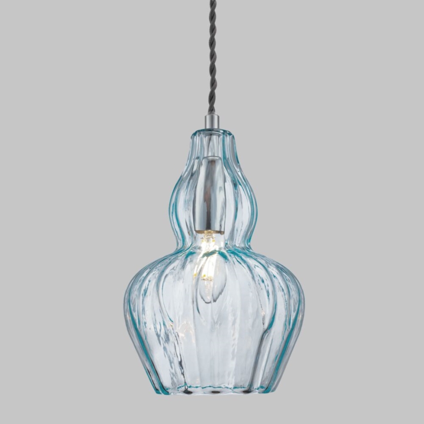 Maytoni MOD238-PL-01-BL - Lustr na lanku EUSTOMA 1xE14/40W/230V modrá