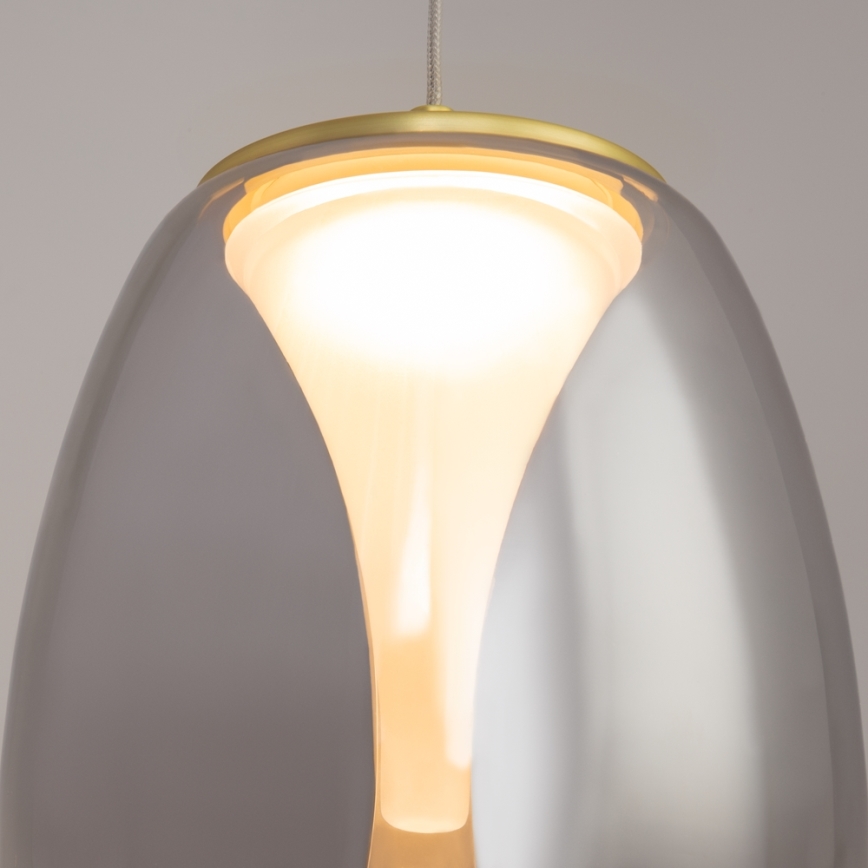 Maytoni MOD282PL-L8G3K - LED Lustr na lanku SPLASH LED/7W/230V 3000K zlatá