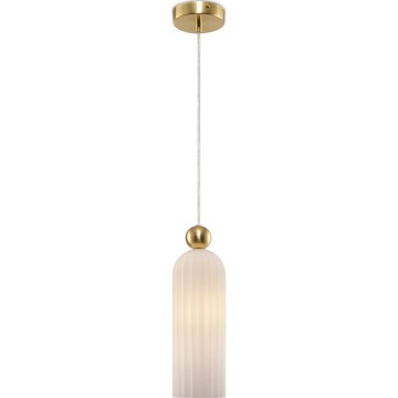 Maytoni MOD302PL-01W - Lustr na lanku ANTIC 1xE14/40W/230V zlatá/bílá