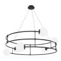 Maytoni MOD317PL-06B - Lustr na lanku BALANCE 6xG9/40W/230V černá