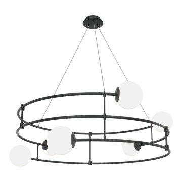 Maytoni MOD317PL-06B - Lustr na lanku BALANCE 6xG9/40W/230V černá