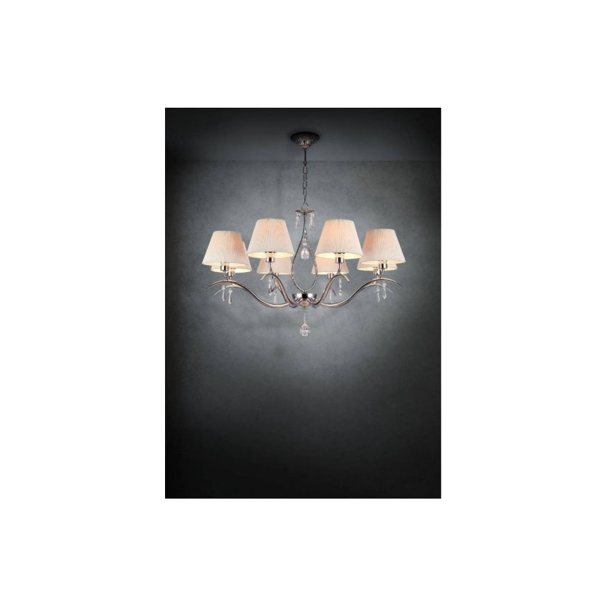 Maytoni MOD334-PL-08-N - Lustr na lanku TALIA 8xE14/40W/230V