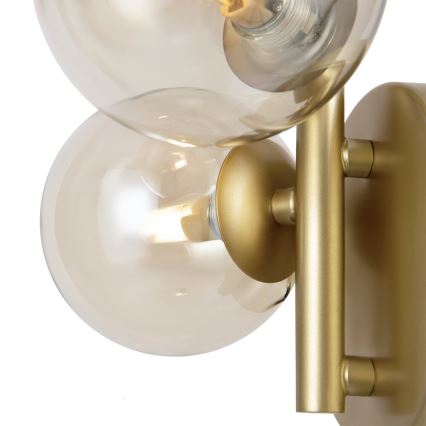Maytoni MOD545WL-03G - Nástěnné svítidlo DALLAS 3xG9/28W/230V mosaz