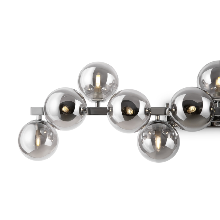 Maytoni MOD547WL-13CH - Nástěnné svítidlo DALLAS 13xG9/28W/230V kouřová