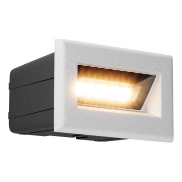 Maytoni O045SL-L3W3K - LED Venkovní vestavné svítidlo BOSCA LED/3W/230V 3000K IP65 bílá