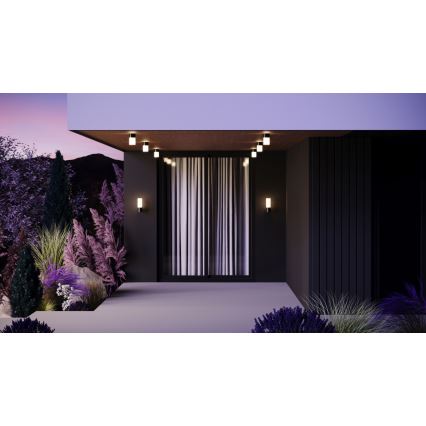 Maytoni O418WL-01B - Venkovní nástěnné svítidlo WILLIS 1xE27/60W/230V IP54 černá