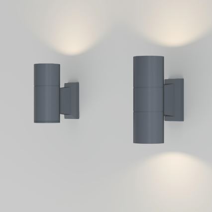 Maytoni O574WL-02GR - Venkovní nástěnné svítidlo BOWERY 2xGU10/50W/230V IP54 antracit