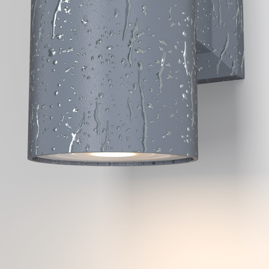 Maytoni O574WL-02GR - Venkovní nástěnné svítidlo BOWERY 2xGU10/50W/230V IP54 antracit