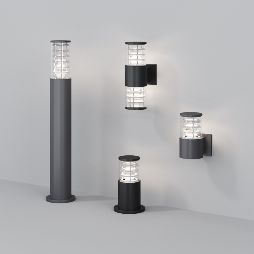 Maytoni O576WL-02GR - Venkovní nástěnné svítidlo BRONX 2xE27/60W/230V IP54 antracit