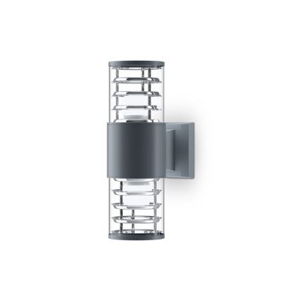 Maytoni O576WL-02GR - Venkovní nástěnné svítidlo BRONX 2xE27/60W/230V IP54 antracit