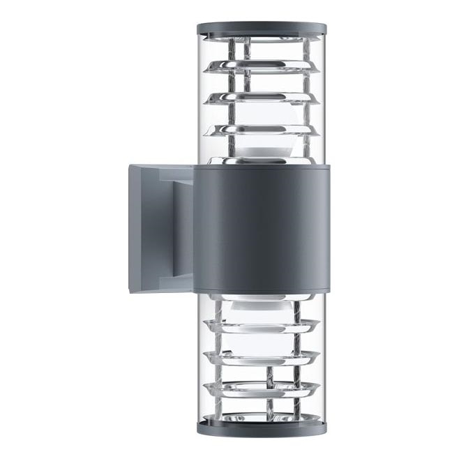 Maytoni O576WL-02GR - Venkovní nástěnné svítidlo BRONX 2xE27/60W/230V IP54 antracit