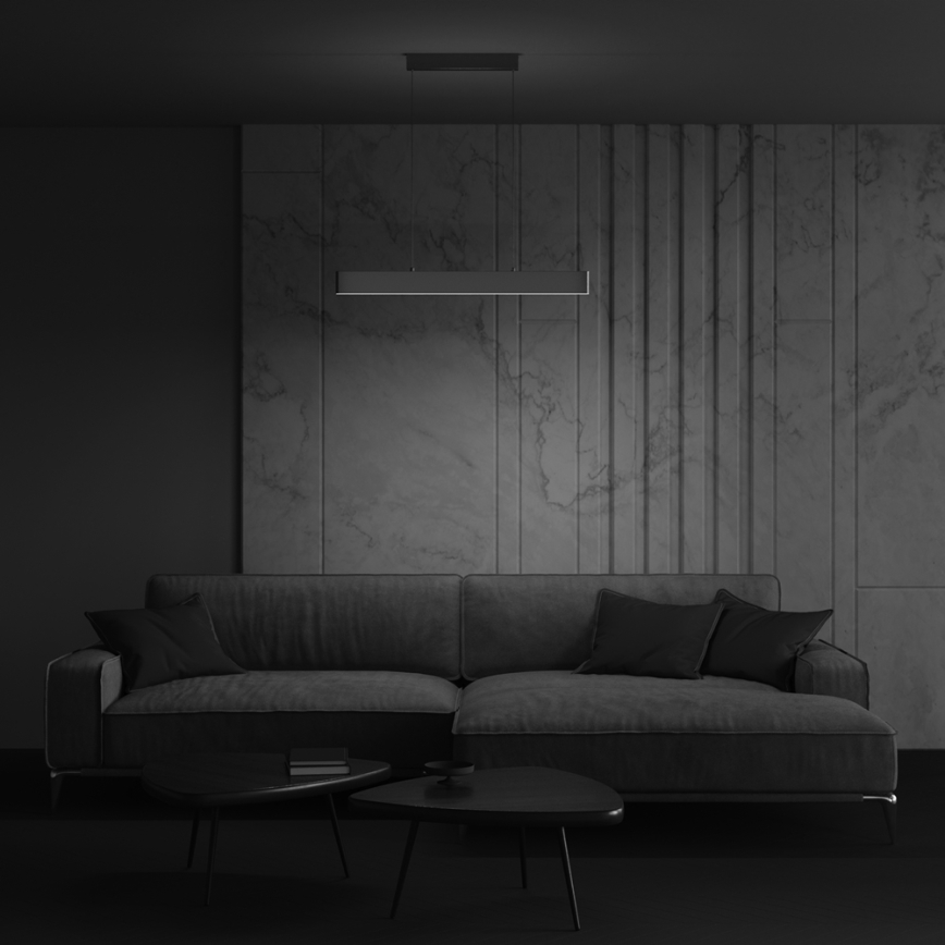 Maytoni P010PL-L23G3K - LED Lustr na lanku STEP LED/23W/230V 3000K 91 cm zlatá