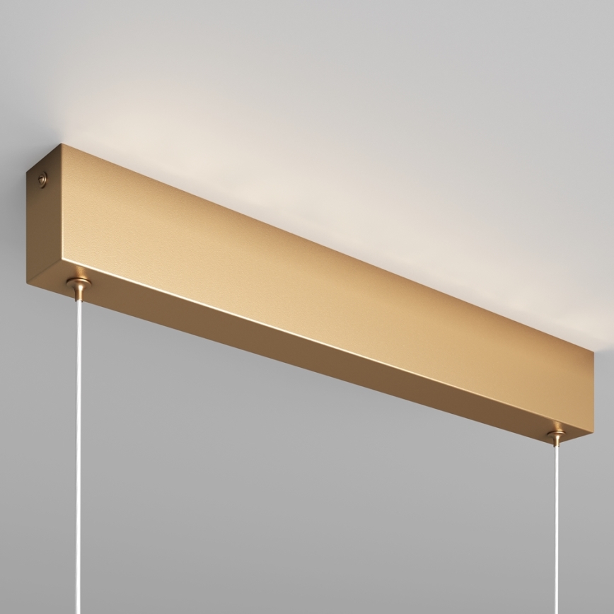 Maytoni P010PL-L23G3K - LED Lustr na lanku STEP LED/23W/230V 3000K 91 cm zlatá