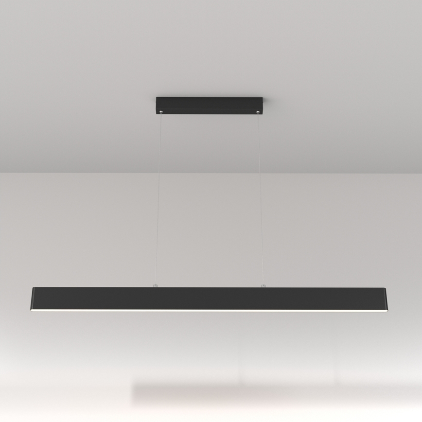 Maytoni P010PL-L30B4K - LED Lustr na lanku STEP LED/30W/230V 4000K 118,5 cm černá