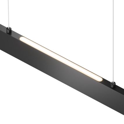 Maytoni P010PL-L30B4K - LED Lustr na lanku STEP LED/30W/230V 4000K 118,5 cm černá
