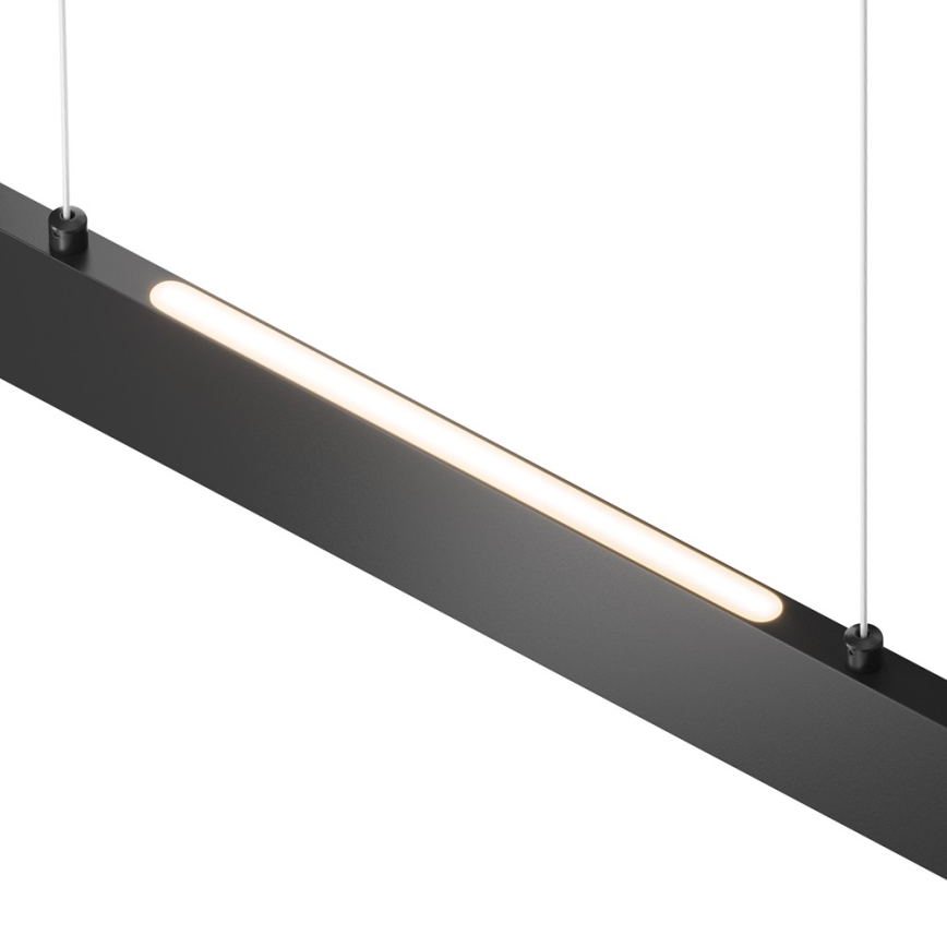 Maytoni P010PL-L30B4K - LED Lustr na lanku STEP LED/30W/230V 4000K 118,5 cm černá
