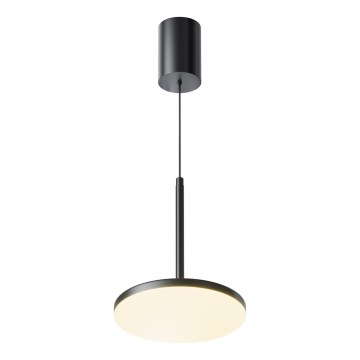 Maytoni P076PL-L12W3K-B - LED Lustr na lanku PLATO LED/12W/230V 3000K černá