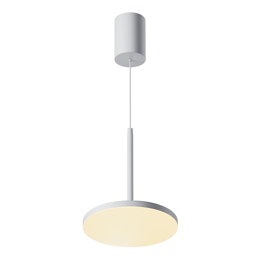 Maytoni P076PL-L12W3K-W - LED Lustr na lanku PLATO LED/12W/230V 3000K bílá